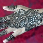 Фото Арабское мехенди 11.10.2018 №156 - Arab mehendi - tattoo-photo.ru