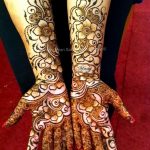 Фото Арабское мехенди 11.10.2018 №166 - Arab mehendi - tattoo-photo.ru