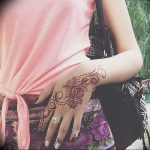 Фото Арабское мехенди 11.10.2018 №167 - Arab mehendi - tattoo-photo.ru