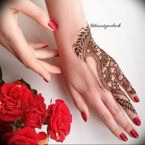 Фото Арабское мехенди 11.10.2018 №173 - Arab mehendi - tattoo-photo.ru