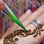 Фото Арабское мехенди 11.10.2018 №175 - Arab mehendi - tattoo-photo.ru