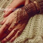 Фото Арабское мехенди 11.10.2018 №176 - Arab mehendi - tattoo-photo.ru