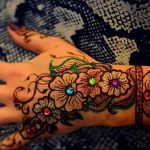 Фото Арабское мехенди 11.10.2018 №180 - Arab mehendi - tattoo-photo.ru