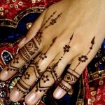 Фото Арабское мехенди 11.10.2018 №199 - Arab mehendi - tattoo-photo.ru