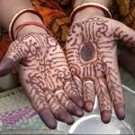 Фото Арабское мехенди 11.10.2018 №202 - Arab mehendi - tattoo-photo.ru