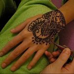 Фото Арабское мехенди 11.10.2018 №208 - Arab mehendi - tattoo-photo.ru