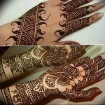 Фото Арабское мехенди 11.10.2018 №219 - Arab mehendi - tattoo-photo.ru