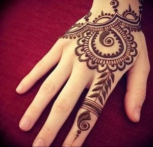 Фото Арабское мехенди 11.10.2018 №220 - Arab mehendi - tattoo-photo.ru