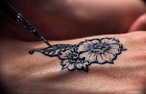 Фото Арабское мехенди 11.10.2018 №221 - Arab mehendi - tattoo-photo.ru