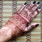 Фото Арабское мехенди 11.10.2018 №223 - Arab mehendi - tattoo-photo.ru