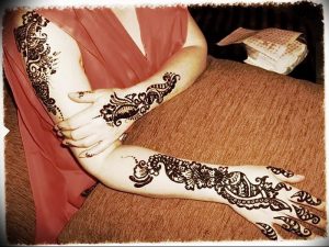 Фото Арабское мехенди 11.10.2018 №234 - Arab mehendi - tattoo-photo.ru