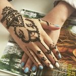 Фото Арабское мехенди 11.10.2018 №236 - Arab mehendi - tattoo-photo.ru