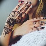Фото Арабское мехенди 11.10.2018 №244 - Arab mehendi - tattoo-photo.ru