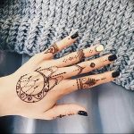 Фото Арабское мехенди 11.10.2018 №253 - Arab mehendi - tattoo-photo.ru