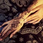 Фото Арабское мехенди 11.10.2018 №343 - Arab mehendi - tattoo-photo.ru