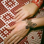 Фото Арабское мехенди 11.10.2018 №344 - Arab mehendi - tattoo-photo.ru
