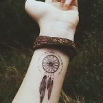 Фото Мехенди перо птицы 25.10.2018 №045 - Mehendi bird feather - tattoo-photo.ru