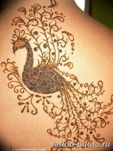 Фото Мехенди птица 26.10.2018 №012 - Mehendi bird photo - tattoo-photo.ru