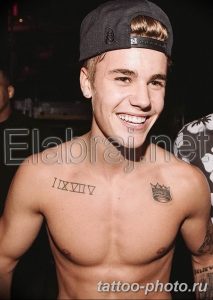 Фото Тату Джастина Бибера 26.10.2018 №004 - photo Justin Bieber tattoo - tattoo-photo.ru