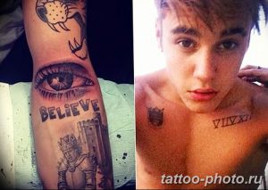 Фото Тату Джастина Бибера 26.10.2018 №024 - photo Justin Bieber tattoo - tattoo-photo.ru