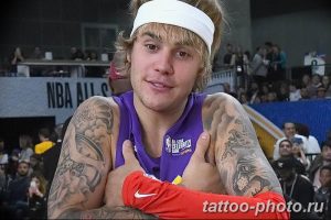 Фото Тату Джастина Бибера 26.10.2018 №033 - photo Justin Bieber tattoo - tattoo-photo.ru