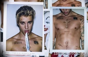 Фото Тату Джастина Бибера 26.10.2018 №054 - photo Justin Bieber tattoo - tattoo-photo.ru
