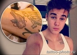 Фото Тату Джастина Бибера 26.10.2018 №060 - photo Justin Bieber tattoo - tattoo-photo.ru