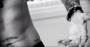 Фото Тату Джастина Бибера 26.10.2018 №081 - photo Justin Bieber tattoo - tattoo-photo.ru