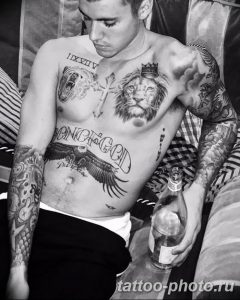 Фото Тату Джастина Бибера 26.10.2018 №085 - photo Justin Bieber tattoo - tattoo-photo.ru