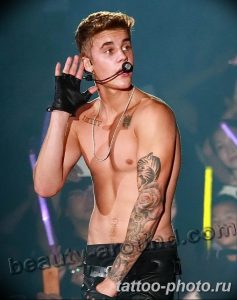 Фото Тату Джастина Бибера 26.10.2018 №088 - photo Justin Bieber tattoo - tattoo-photo.ru