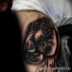 Фото рисунка тату боксерские перчатки 31.10.2018 №010 - tattoo boxing - tattoo-photo.ru