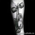 Фото рисунка тату боксерские перчатки 31.10.2018 №011 - tattoo boxing - tattoo-photo.ru