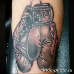 Фото рисунка тату боксерские перчатки 31.10.2018 №024 - tattoo boxing - tattoo-photo.ru