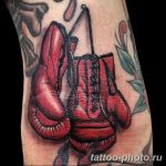 Фото рисунка тату боксерские перчатки 31.10.2018 №025 - tattoo boxing - tattoo-photo.ru