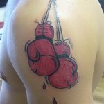 Фото рисунка тату боксерские перчатки 31.10.2018 №029 - tattoo boxing - tattoo-photo.ru