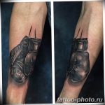 Фото рисунка тату боксерские перчатки 31.10.2018 №037 - tattoo boxing - tattoo-photo.ru