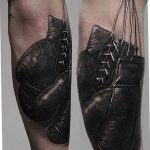 Фото рисунка тату боксерские перчатки 31.10.2018 №038 - tattoo boxing - tattoo-photo.ru