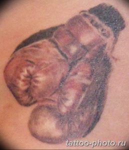 Фото рисунка тату боксерские перчатки 31.10.2018 №041 - tattoo boxing - tattoo-photo.ru