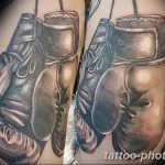 Фото рисунка тату боксерские перчатки 31.10.2018 №044 - tattoo boxing - tattoo-photo.ru