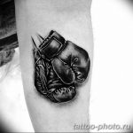 Фото рисунка тату боксерские перчатки 31.10.2018 №052 - tattoo boxing - tattoo-photo.ru