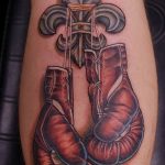 Фото рисунка тату боксерские перчатки 31.10.2018 №053 - tattoo boxing - tattoo-photo.ru