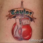 Фото рисунка тату боксерские перчатки 31.10.2018 №057 - tattoo boxing - tattoo-photo.ru