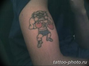 Фото рисунка тату боксерские перчатки 31.10.2018 №069 - tattoo boxing - tattoo-photo.ru