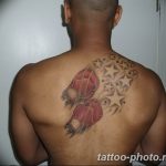 Фото рисунка тату боксерские перчатки 31.10.2018 №083 - tattoo boxing - tattoo-photo.ru