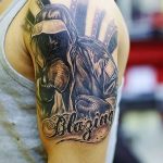 Фото рисунка тату боксерские перчатки 31.10.2018 №086 - tattoo boxing - tattoo-photo.ru