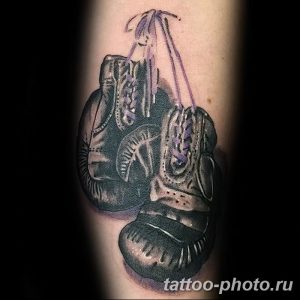 Фото рисунка тату боксерские перчатки 31.10.2018 №099 - tattoo boxing - tattoo-photo.ru
