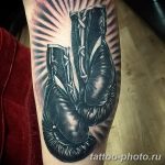 Фото рисунка тату боксерские перчатки 31.10.2018 №103 - tattoo boxing - tattoo-photo.ru