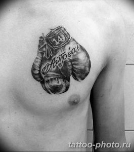 Фото рисунка тату боксерские перчатки 31.10.2018 №104 - tattoo boxing - tattoo-photo.ru