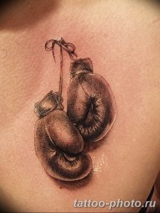 Фото рисунка тату боксерские перчатки 31.10.2018 №106 - tattoo boxing - tattoo-photo.ru