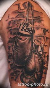Фото рисунка тату боксерские перчатки 31.10.2018 №109 - tattoo boxing - tattoo-photo.ru